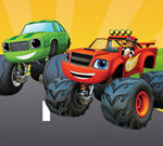 Blaze Monster Truck Hidden Pumpkins