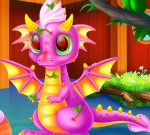 Cute Dragon Caring And Dressup