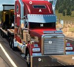 Freightliner Trucks Hidden Letters