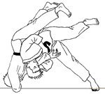 Judo Coloring