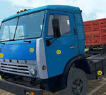 Kamaz Trucks Hidden Tires