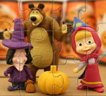 Masha And The Bear Halloween Party