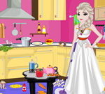 Princess Elsa Kitchen Cleaning