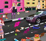 Princesses New Year City Cleaning