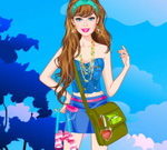 Barbie Camping Princess Dress Up