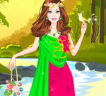 Barbie Earth Princess Dress Up