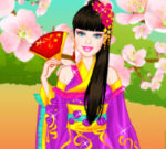 Barbie Japanese Princess Dress Up