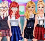 Disney Princess School Fashion