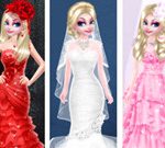 Elsa Different Wedding Dress Style