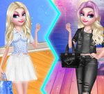 Elsa Sweet Vs Cool Style