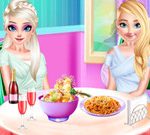 Frozen Sisters Delicious Lunch