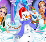 Princesses And Olaf’s Winter Style