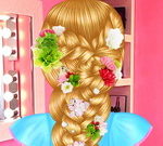 Rapunzel Wedding Hair Design