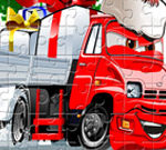 Santa Trucks Jigsaw