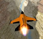 Orange Jet Fighter